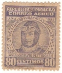 Stamps Paraguay -  Aviador Silvio Pettirossi