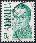 Stamps Venezuela -  RETRATO DE SIMÓN BOLIVAR 1976. Y&T Nº 968