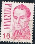 Stamps Venezuela -  RETRATO DE SIMÓN BOLIVAR 1976. Y&T Nº 969