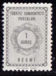 Stamps : Asia : Turkey :  Básica