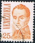 Sellos de America - Venezuela -  RETRATO DE SIMÓN BOLIVAR 1976. Y&T Nº 972