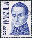 Stamps Venezuela -  RETRATO DE SIMÓN BOLIVAR 1976. Y&T Nº 979