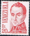 Stamps Venezuela -  RETRATO DE SIMÓN BOLIVAR 1976. Y&T Nº 984