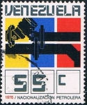 Stamps Venezuela -  NACIONALIZACIÓN DEL PETRÓLEO. Y&T Nº 1002