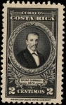 Stamps Costa Rica -  Bruno Carranza.