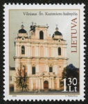 Stamps Europe - Lithuania -  LITUANIA - Centro histórico de Vilna