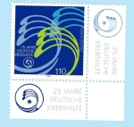 Stamps Europe - Germany -  25 años de ayuda contra el cancer