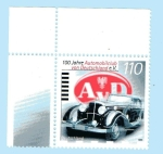 Stamps : Europe : Germany :  Centenario de Club del Automobil