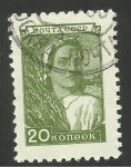 Stamps Russia -  Campesina