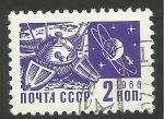 Sellos de Europa - Rusia -  Nave espacial