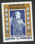 Stamps : Europe : Austria :  Webern