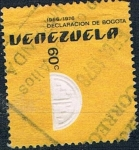 Stamps Venezuela -  10º ANIV. DE LA DECLARACIÓN DE BOGOTÁ. Y&T Nº 1007