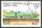 Stamps Somalia -  Locomotora