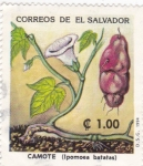 Stamps : America : El_Salvador :  Camote (Ipomoea batatas)