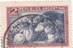 Sellos de America - Argentina -  fruticultura