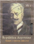 Stamps Argentina -  Ramón j. Carcano 1860-1946