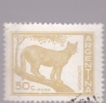 Stamps Argentina -  puma