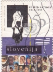Stamps Slovenia -  naciones unidas 1945-1995