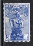 Stamps Spain -  Edifil  537  Descubrimiento de América.  