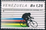 Stamps Venezuela -  CAMPEONATOS DEL MUNDO DE CICLISMO EN SAN CRISTÓBAL. Y&T Nº 1023