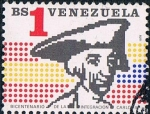 Sellos de America - Venezuela -  200º ANIV. DE LA UNIFICACIÓN DE VENEZUELA. Y&T Nº 1027