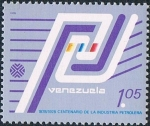 Stamps : America : Venezuela :  CENT. DE LA INDUSTRIA PETROLERA. Y&T Nº 1042