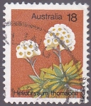 Stamps Australia -  flores