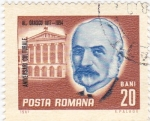Stamps Romania -  aniversario de la cultura