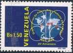 Stamps : America : Venezuela :  20 ANIV. DE LA ORGANIZACIÓN DE PAISES EXPORTADORES DE PETRÓLEO, OPEP. Y&T Nº 1082