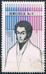 Stamps Venezuela -  150º ANIV DE LA MUERTE DEL MARISCAL ANTONIO JOSÉ DE SUCRE. Y&T Nº 1804