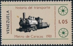 Stamps Venezuela -  HISTORIA DEL TRANSPORTE. Y&T Nº 1094
