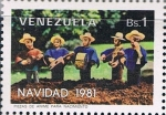 Stamps Venezuela -  NAVIDAD 1981. FOLKLORE ARTESANAL. Y&T Nº 1098