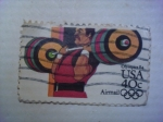 Stamps : America : United_States :  olimpic 84
