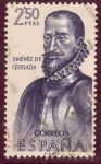 Stamps : Europe : Spain :  1962 Forjadores de America. Gonzalo Gimenez de Quesada - Edifil:1459