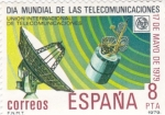 Stamps Spain -  Día Mundial de las comunicaciones   (A)