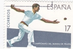 Stamps Spain -  X campeonato del mundo de Pelota Vasca   (A)