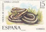 Stamps Spain -  vibora de lataste   (A)