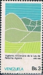 Stamps Venezuela -  20º ANIV. DE LA LEY SOBRE LA REFORMA AGRARIA. Y&T Nº 1103