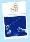 Stamps : Europe : Germany :  450 Aniversario del Orquesta Nacional de Dresden