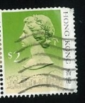Stamps Hong Kong -  Elisabeth II