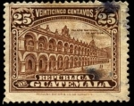 Sellos de America - Guatemala -  Palacio nacional de Antigua.