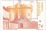 Stamps Spain -  castillo de Granadilla (Cáceres)    (A)