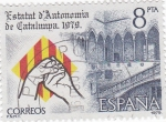 Sellos de Europa - Espa�a -  Estatut d'Autonomía de Catalunya 1979    (A)