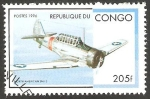 Stamps Republic of the Congo -  Avión 