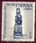 Stamps : Europe : Spain :  1964 VII Centenario de la Reconquista de Jerez. Virgen del Alcazar - Edifil:1616