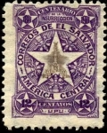 Stamps : America : El_Salvador :  Centenario de la insurrección, Efigie o monumento.