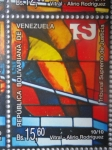 Stamps Venezuela -  TRIBUNAL SUPREMO DE JUSTICIA-Vitral de la Justicia-Serie de 10 Sellos-Autor;Alirio Rodrguez(10de10)