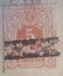 Sellos de Europa - B�lgica -  BELGICA 1869