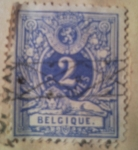 Stamps Europe - Belgium -  BELGIQUE 1869