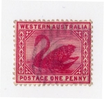 Stamps Oceania - Australia -  Emblema (Rio de los Cisnes)